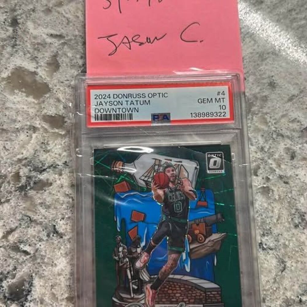 2024 PANINI DOWNTOWN JAYSON TATUM PSA 10 Boston Celtics